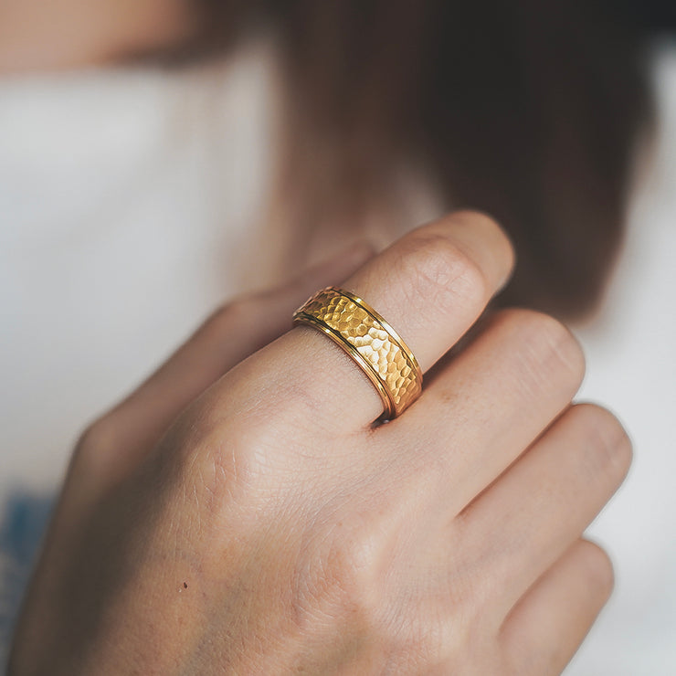 Honeycomb Fidget Ring