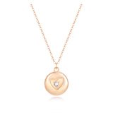 Isabella Circle Locket Necklace