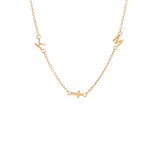 Dainty Trio Pendant Necklace