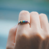 Colorful Beaded Fidget Ring