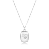 Isabella Rectangle Locket Necklace