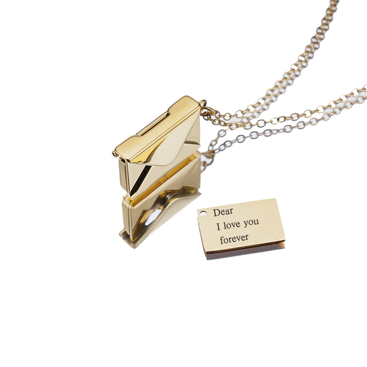 Personalized Love Letter Necklace