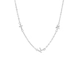 Dainty Trio Pendant Necklace