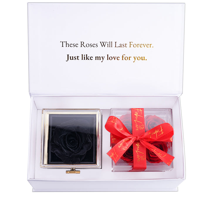 Christmas Eternal Rose Box Bundle