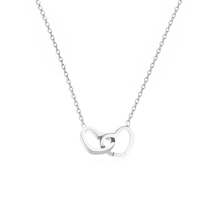 Double Heart Necklace