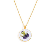 Birth Month Flower Necklace