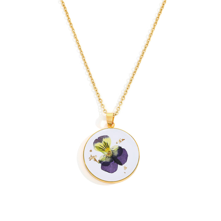 Birth Month Flower Necklace