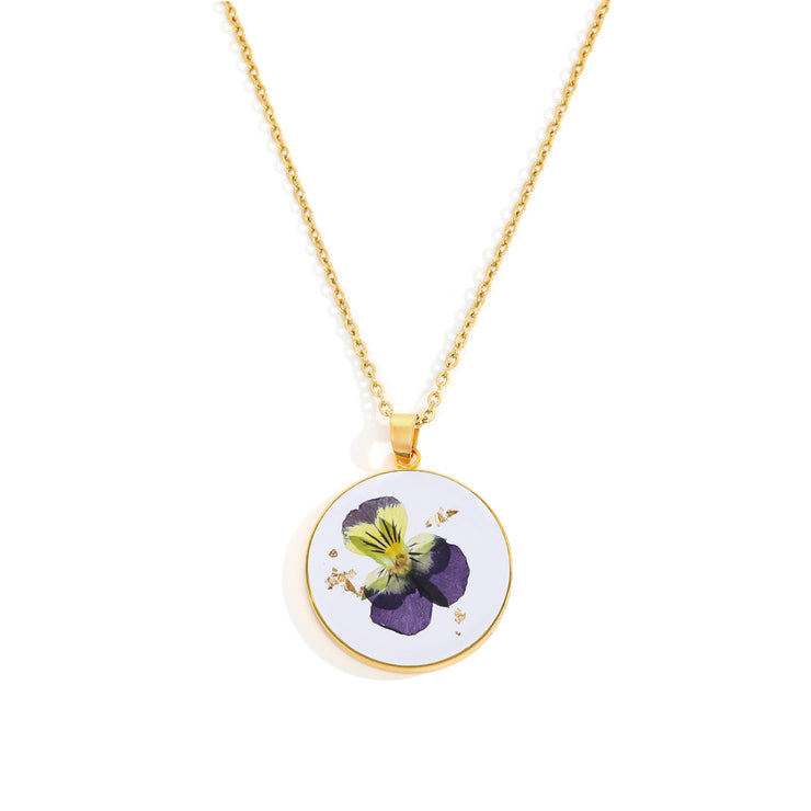 Birth Month Flower Necklace