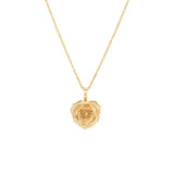 Real Rose Pendant Necklace