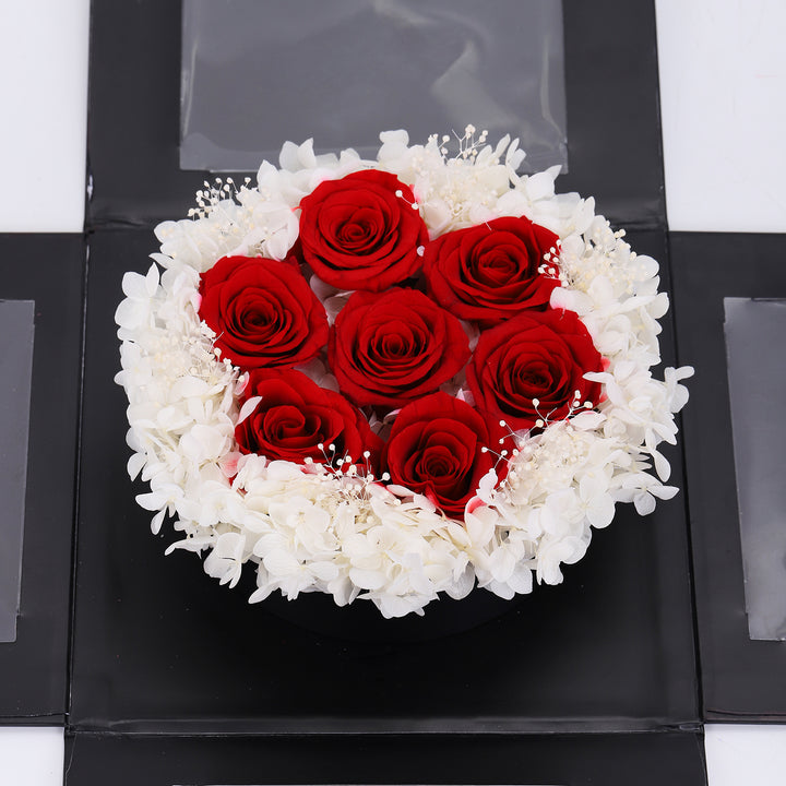 Custom Eternal Rose Bouquet Box