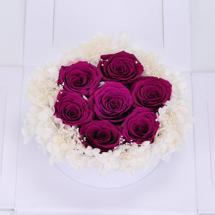 Custom Eternal Rose Bouquet Box