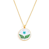 Birth Month Flower Necklace