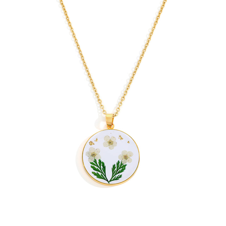 Birth Month Flower Necklace