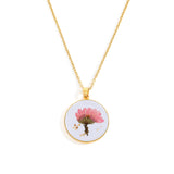 Birth Month Flower Necklace