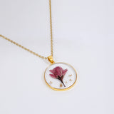 Birth Month Flower Necklace