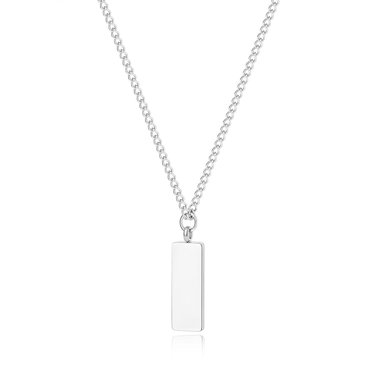 Custom Engraved Minimal Necklace