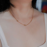 Dainty Trio Pendant Necklace