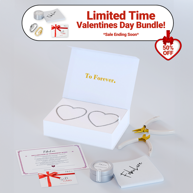 Valentines Day Permanent Bracelet Kit Bundle